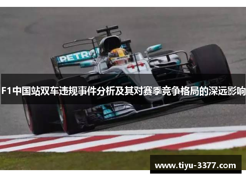 F1中国站双车违规事件分析及其对赛季竞争格局的深远影响