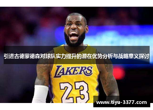 引进古德蒙德森对球队实力提升的潜在优势分析与战略意义探讨